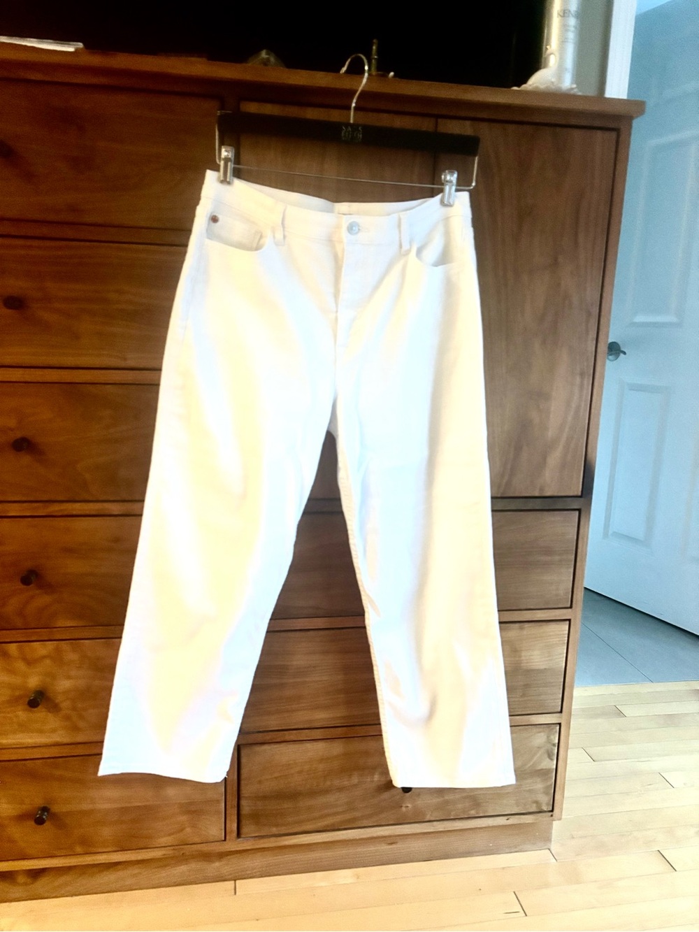Hudson Jeans Women's Straight-Leg in White